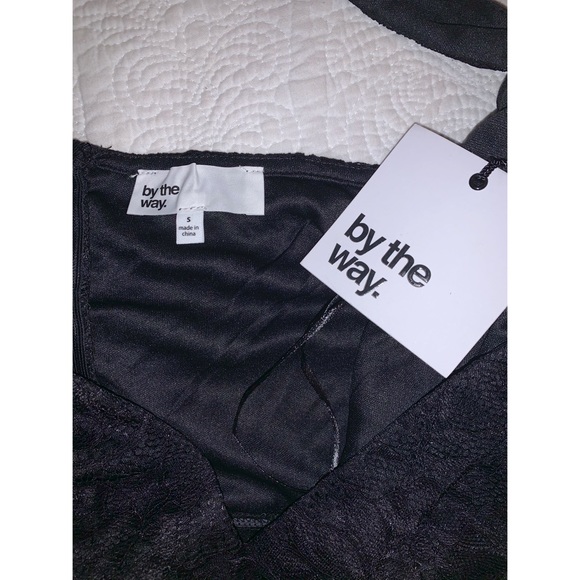 By the way | mini lace black dress - Picture 4 of 5